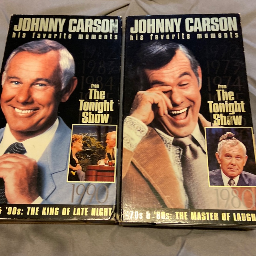VHS Johnny Carson favorite moments